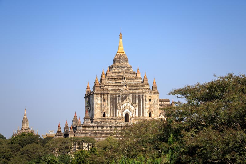 templo Thatbyinnyu en bagan myanmar