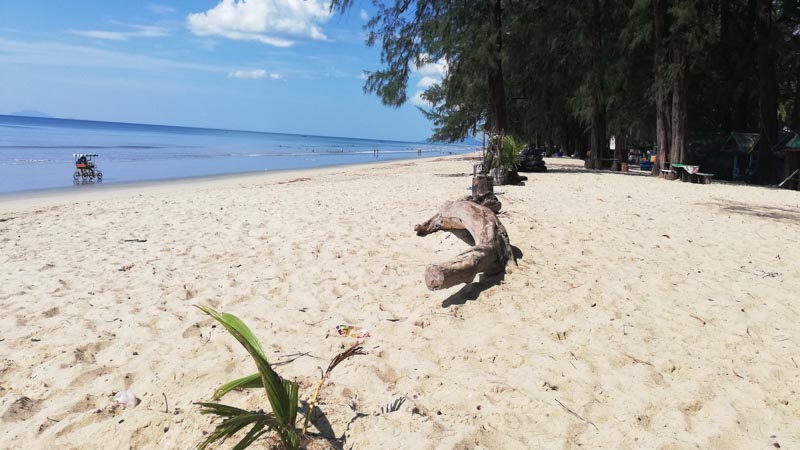 Maungmagan beach en dawei, myanmar